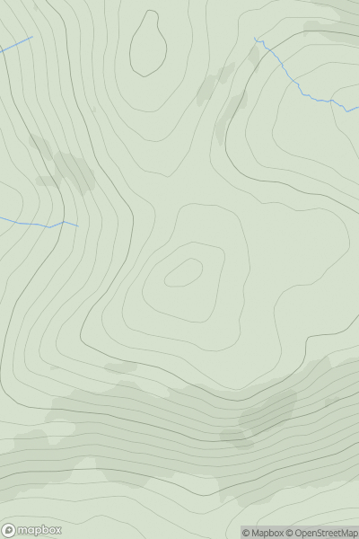 Thumbnail image for Greengair showing contour plot for surrounding peak