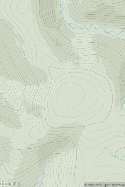 Thumbnail image for Cardon Law showing contour plot for surrounding peak