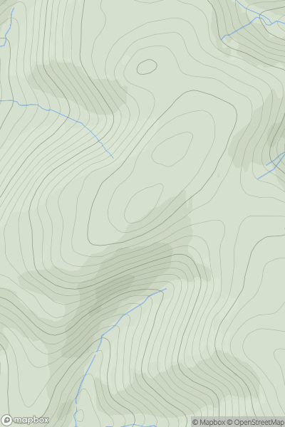 Thumbnail image for Shieldgreen Kipps showing contour plot for surrounding peak