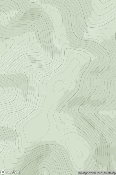 Thumbnail image for Grey Yade (Trahenna Hill North Top) showing contour plot for surrounding peak