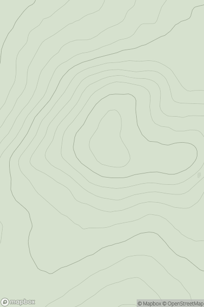 Thumbnail image for Craigengar showing contour plot for surrounding peak