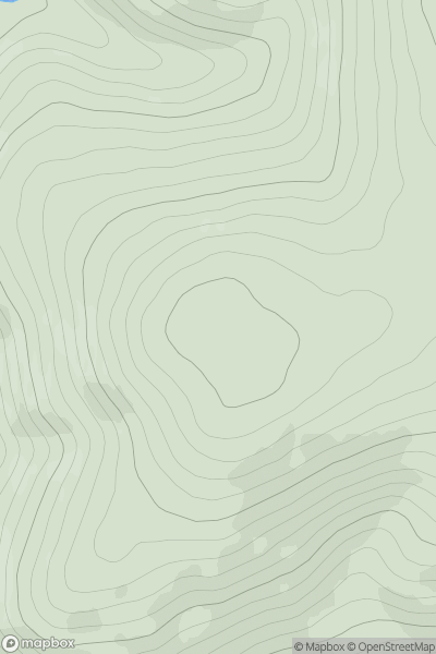 Thumbnail image for Great Law showing contour plot for surrounding peak