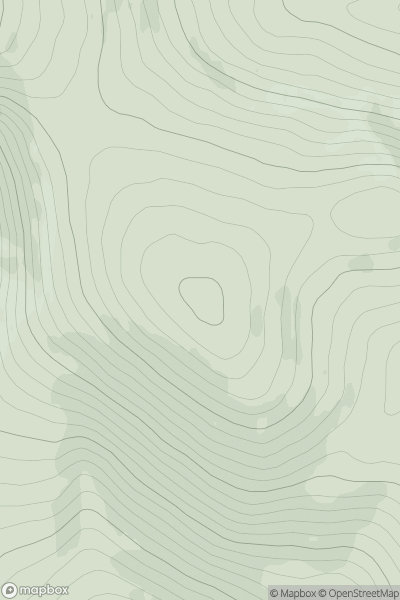 Thumbnail image for Stony Knowe showing contour plot for surrounding peak