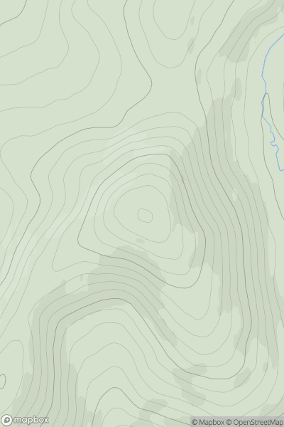 Thumbnail image for Drum Maw showing contour plot for surrounding peak