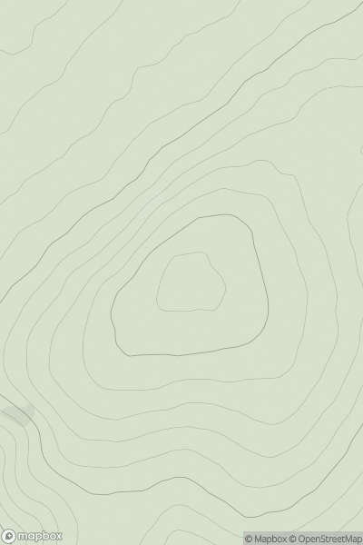 Thumbnail image for Brotherstone Hill showing contour plot for surrounding peak