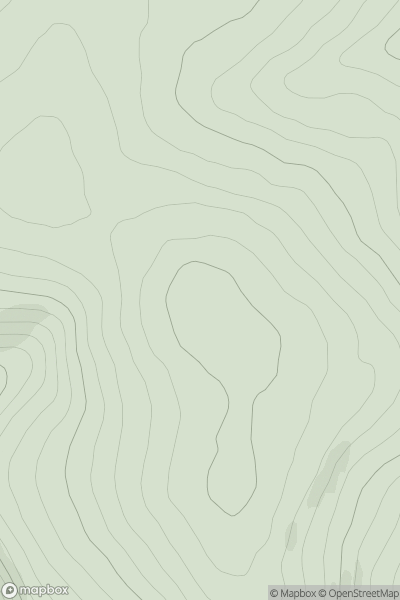 Thumbnail image for Crookston North Mains Hill showing contour plot for surrounding peak