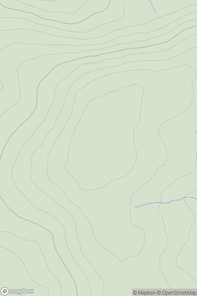 Thumbnail image for Bransly Hill showing contour plot for surrounding peak