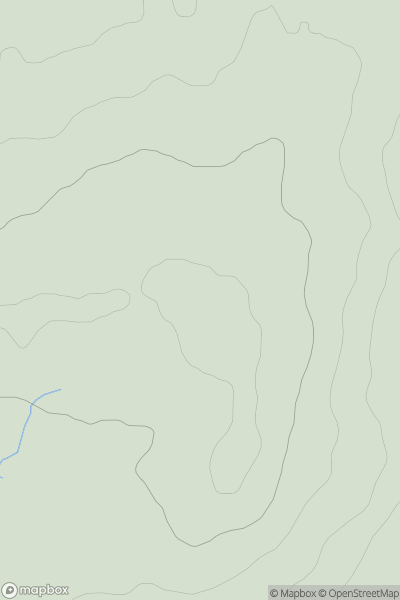 Thumbnail image for Hendry's Corse (Hendreys Course) showing contour plot for surrounding peak