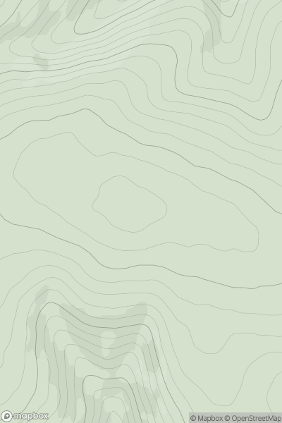 Thumbnail image for Deepslack Knowe showing contour plot for surrounding peak