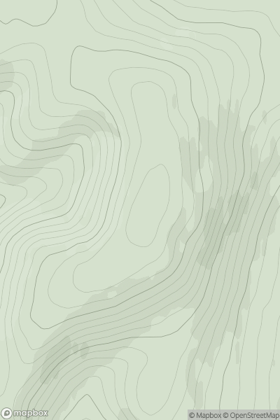 Thumbnail image for Jock's Shoulder showing contour plot for surrounding peak