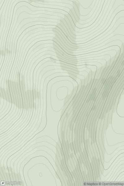 Thumbnail image for Canada Hill showing contour plot for surrounding peak