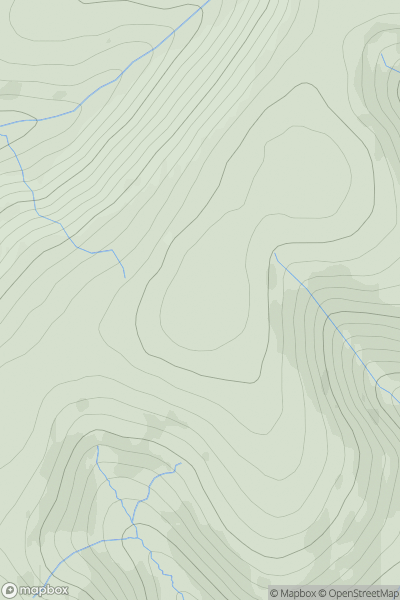Thumbnail image for Faw Side showing contour plot for surrounding peak