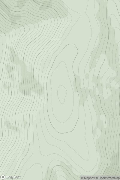 Thumbnail image for Ewelairs Hill showing contour plot for surrounding peak