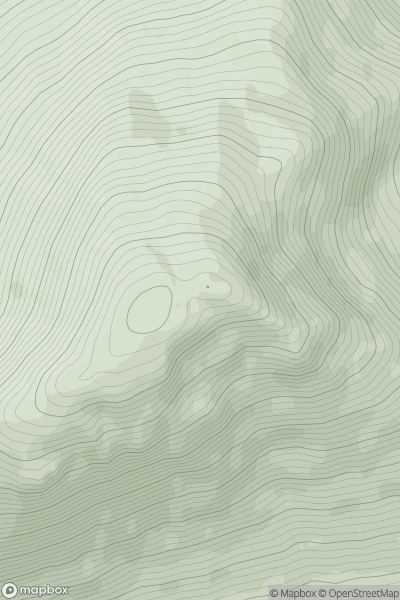 Thumbnail image for Gairich showing contour plot for surrounding peak