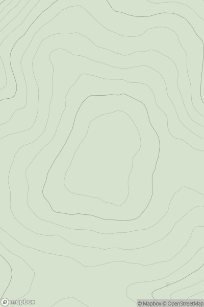 Thumbnail image for Hope Head showing contour plot for surrounding peak