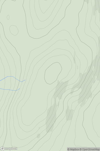 Thumbnail image for Foal Burn Head showing contour plot for surrounding peak