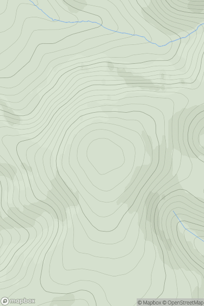 Thumbnail image for Blackdean Curr showing contour plot for surrounding peak