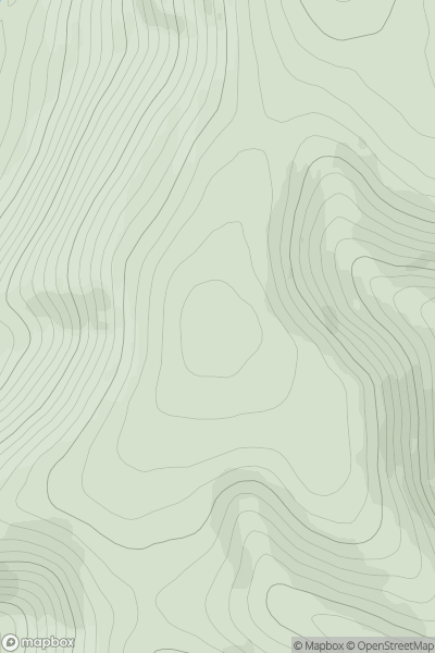 Thumbnail image for Ruegill Hill showing contour plot for surrounding peak