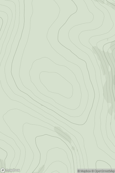 Thumbnail image for Paddock Slack showing contour plot for surrounding peak