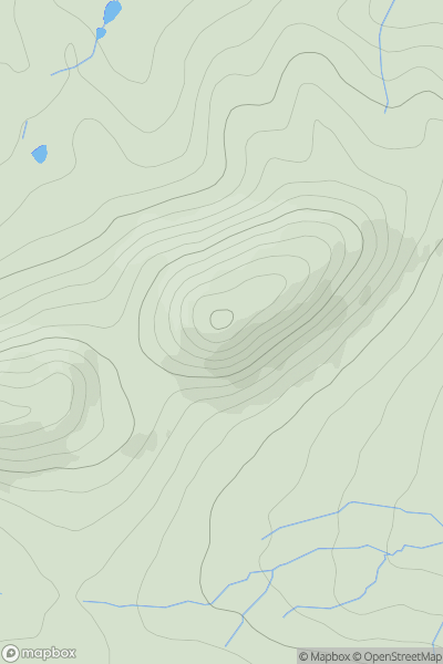 Thumbnail image for Philip Law showing contour plot for surrounding peak