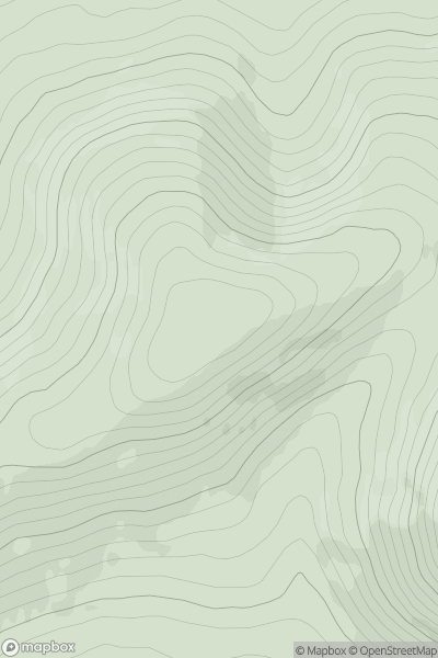 Thumbnail image for Hartree Hills (Pyatknowe Hill) showing contour plot for surrounding peak