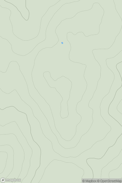 Thumbnail image for Cefn y Cist showing contour plot for surrounding peak