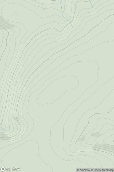 Thumbnail image for Shadwell Hill showing contour plot for surrounding peak