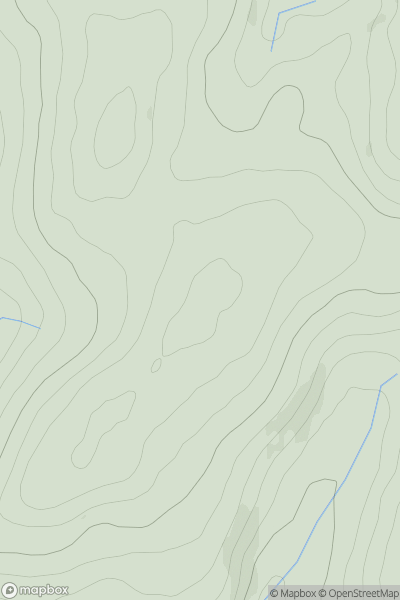 Thumbnail image for Cistfaen showing contour plot for surrounding peak