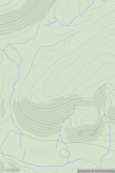 Thumbnail image for Gornoeth showing contour plot for surrounding peak