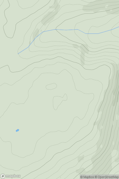 Thumbnail image for Fforest Fach showing contour plot for surrounding peak