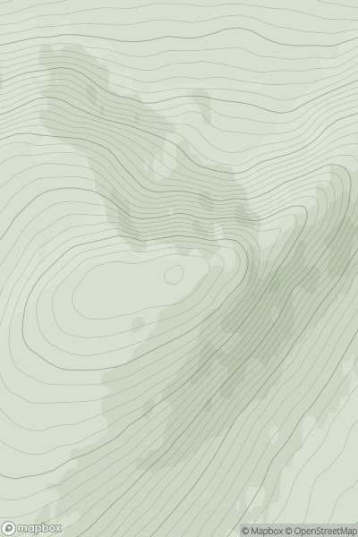 Thumbnail image for Sgurr Choinnich (Sgurr Choinich) showing contour plot for surrounding peak