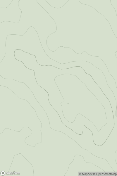 Thumbnail image for Greystoke Forest showing contour plot for surrounding peak