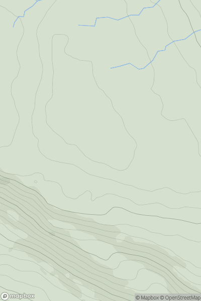 Thumbnail image for Woodhall Greets showing contour plot for surrounding peak