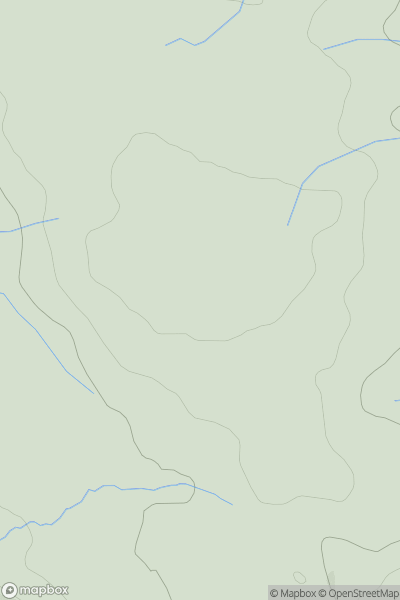 Thumbnail image for Widdybank Fell showing contour plot for surrounding peak