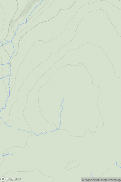 Thumbnail image for Moss Drive showing contour plot for surrounding peak