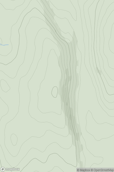 Thumbnail image for Holly Bank showing contour plot for surrounding peak