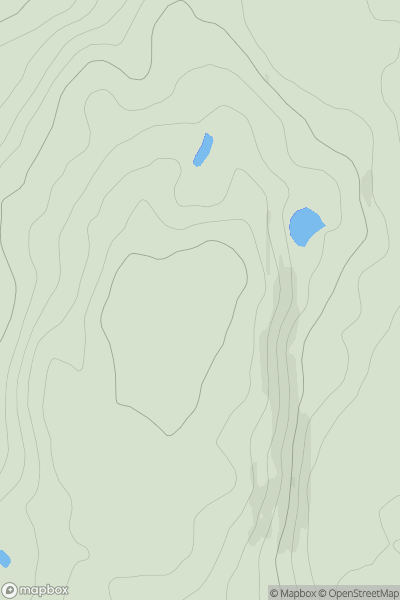 Thumbnail image for Knots Wood showing contour plot for surrounding peak