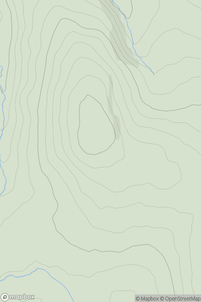 Thumbnail image for Assycombe Hill showing contour plot for surrounding peak