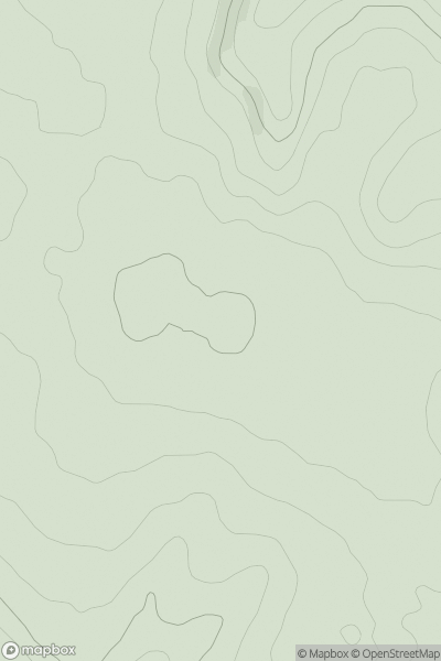 Thumbnail image for Toller Down showing contour plot for surrounding peak