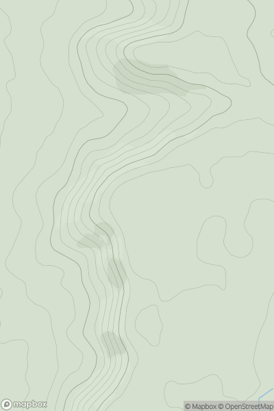 Thumbnail image for Gilling Down showing contour plot for surrounding peak