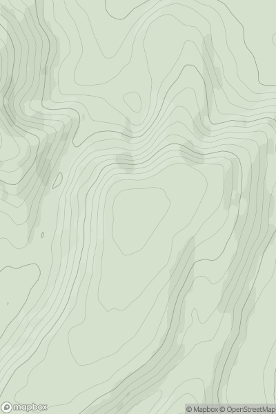 Thumbnail image for War Down showing contour plot for surrounding peak