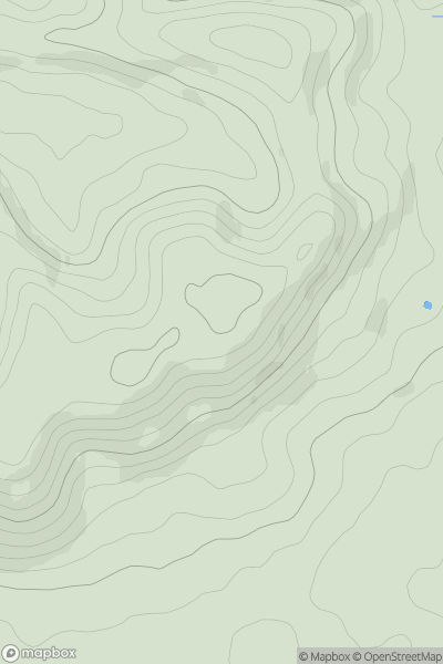 Thumbnail image for Hascombe Hill (Telegraph Hill) showing contour plot for surrounding peak