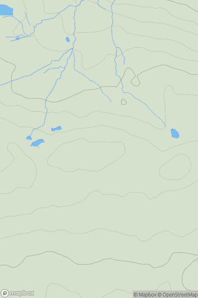 Thumbnail image for Lillypot showing contour plot for surrounding peak