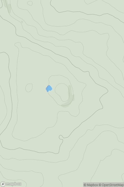 Thumbnail image for High Billinge showing contour plot for surrounding peak