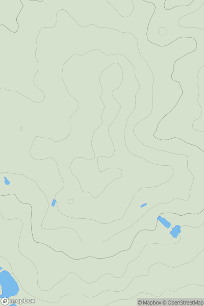 Thumbnail image for Highgate showing contour plot for surrounding peak