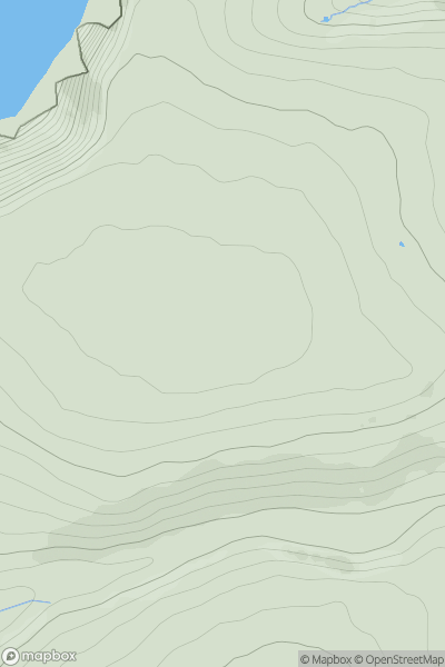 Thumbnail image for Pengarn showing contour plot for surrounding peak