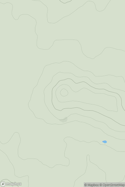 Thumbnail image for Big Hill - Staverton Clump showing contour plot for surrounding peak