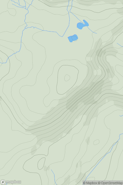 Thumbnail image for Lag Bank (Broughton Moor) showing contour plot for surrounding peak