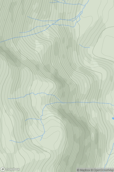 Thumbnail image for Nitting Haws showing contour plot for surrounding peak