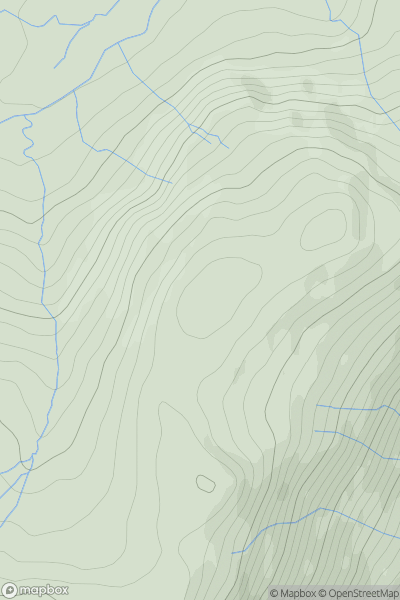Thumbnail image for Watermillock Common showing contour plot for surrounding peak